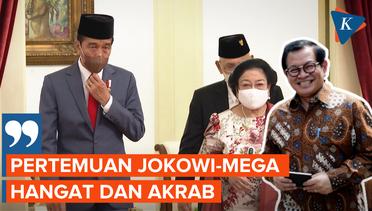 Tepis Isu Kerenggangan, Jokowi dan Megawati Bertemu di Istana Negara