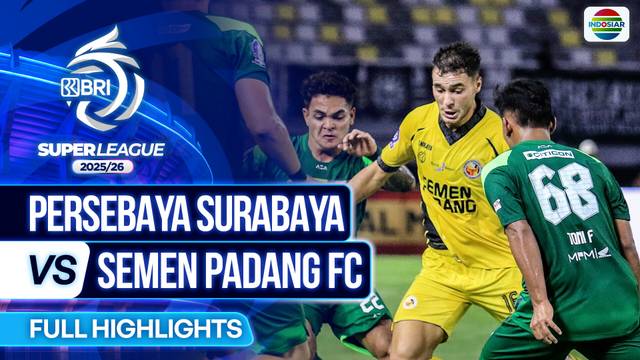 Persebaya Surabaya VS Semen Padang FC - Full Highlights | BRI Super League 2025/26