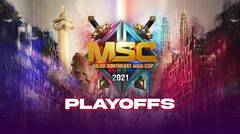 Playoff MSC Hari 2 - 12 Juni 2021