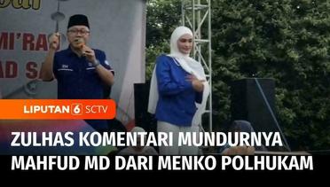 Kampanye di Lampung Selatan, Zulhas Turut Mengomentari Mundurnya Menko Polhukam Mahfud MD | Liputan 6