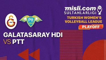 Full Match | Playoff - Galatasaray HDI Sigorta vs PTT | Women's Turkish League