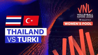 Full Match | Thailand vs Turki | Women’s Volleyball Nations League 2023