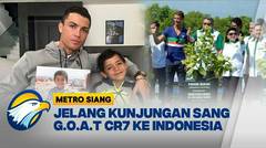 Cristiano Ronaldo Berkunjung ke Indonesia [Metro Siang]