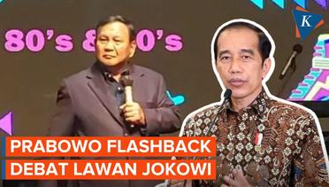 Flashback Debat Lawan Jokowi, Prabowo: Santun, Tak Sampai Terlalu Personal