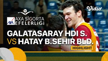 Highlights | Galatasaray HDI Si̇gorta vs Hatay B.Sehi̇r BLD. | Turkish Men's Volleyball League 2022/2023