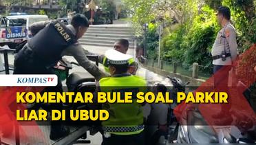 Reaksi WNA di Bali saat Melihat Penertiban Parkir Liar oleh Petugas