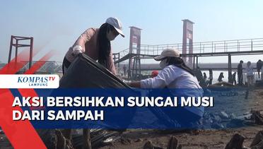 Aksi Bersihkan Sungai Musi dari Sampah, Ajak Warga Peduli!
