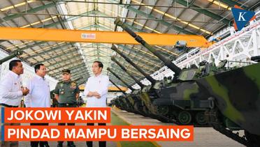 Jokowi Targetkan PT Pindad Masuk Top 50 Perusahaan Pertahanan di 2025