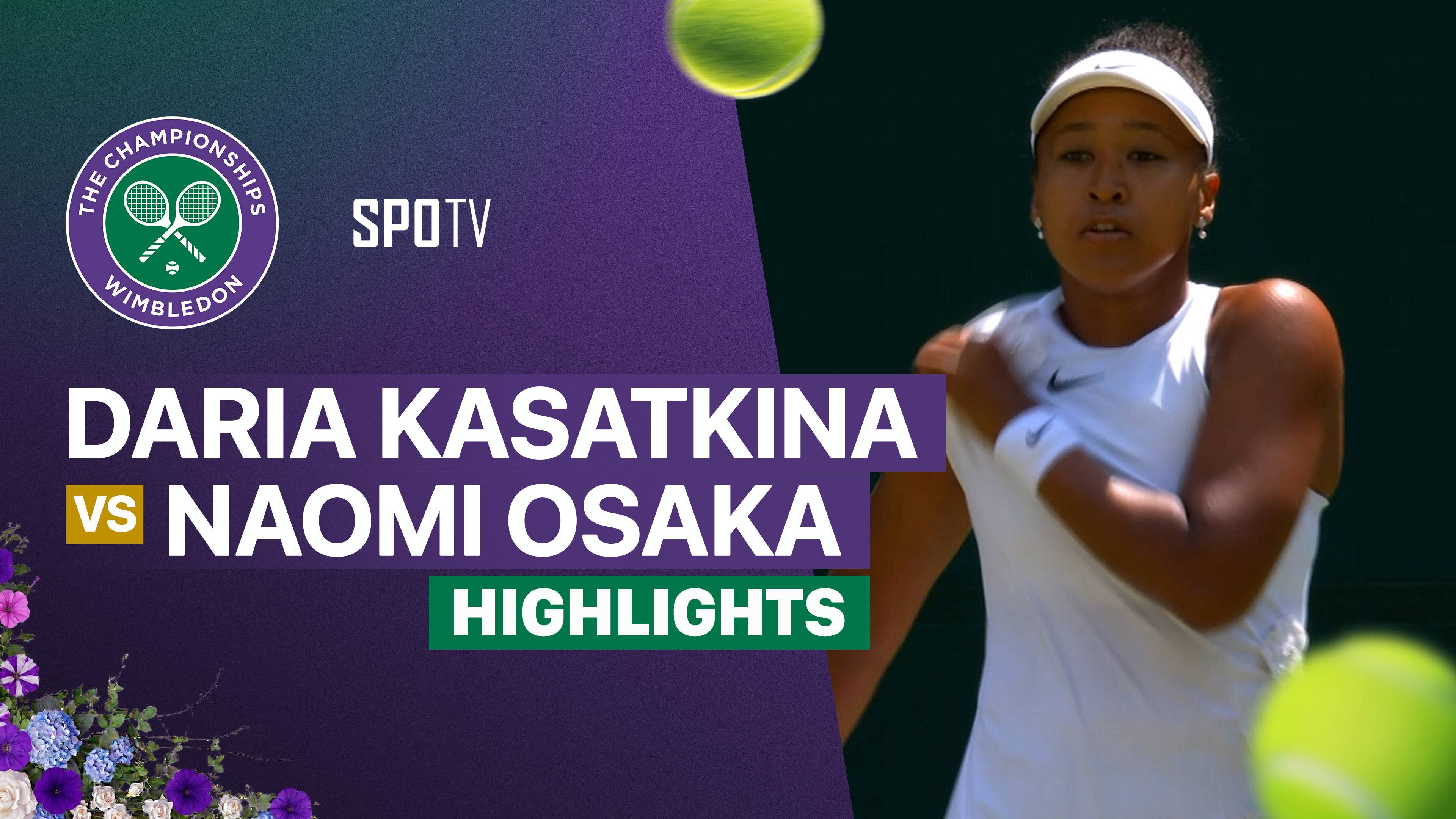 Daria Kasatkina vs Naomi Osaka - Ladies' Singles Third Round | Wimbledon 2026