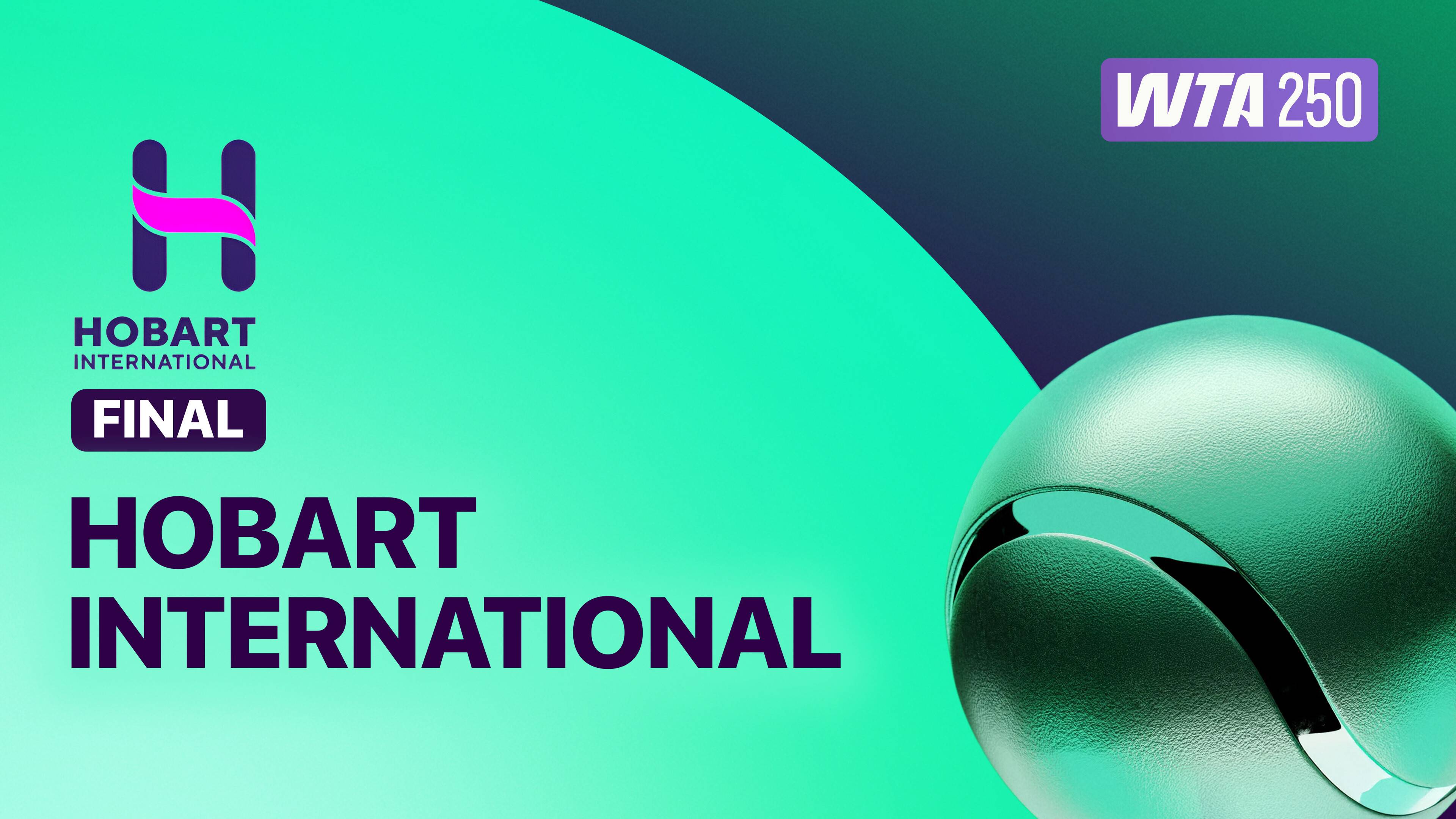 WTA 250: Hobart International 2026 - Final