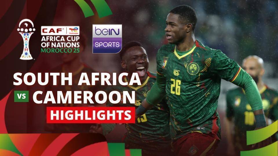 South Africa vs Cameroon