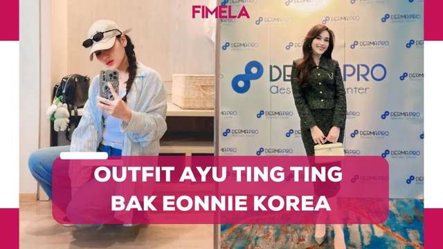 Potret OOTD Ayu Ting Ting Bak Eonnie Korea yang Tak Pernah Gagal