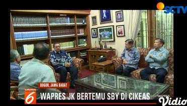 Temui SBY di Cikeas, JK Sampaikan Belasungkawa Atas Meninggalnya Ani Yudhoyono - Liputan 6 Pagi