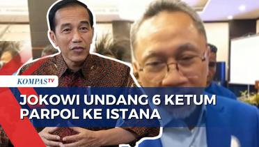 6 Ketua Parpol Diundang Jokowi ke Istana, Ketum PAN: Bahas Pilpres 2024
