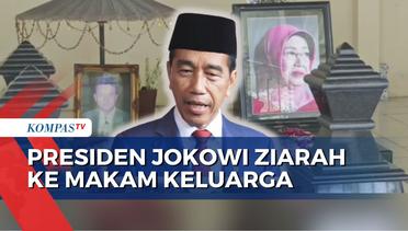 Jelang Puasa, Presiden Jokowi Ziarah ke Makam Keluarga di Karanganyar