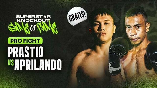 Prastio vs Aprilando Rumah Pasal - Full Match | Pro Fight | Superstar Knockout 2