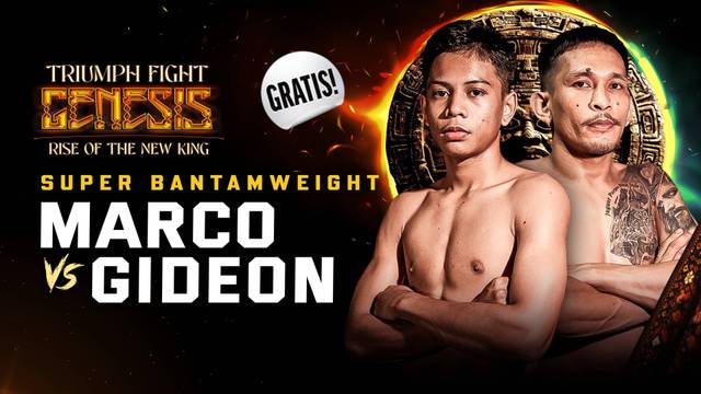 Marco Jacob vs Gideon Manurung - Full Match | Triumph Fight Genesis Rise Of The New King