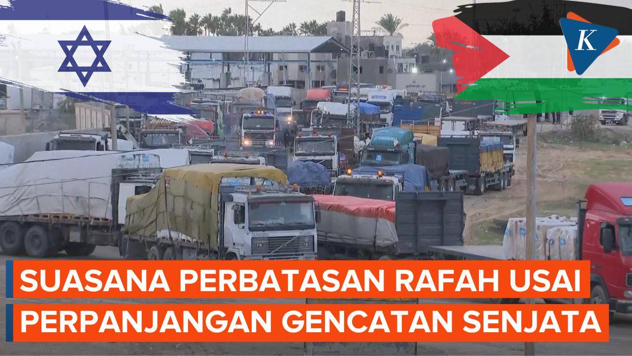 Suasana Perbatasan Rafah - Kompascom