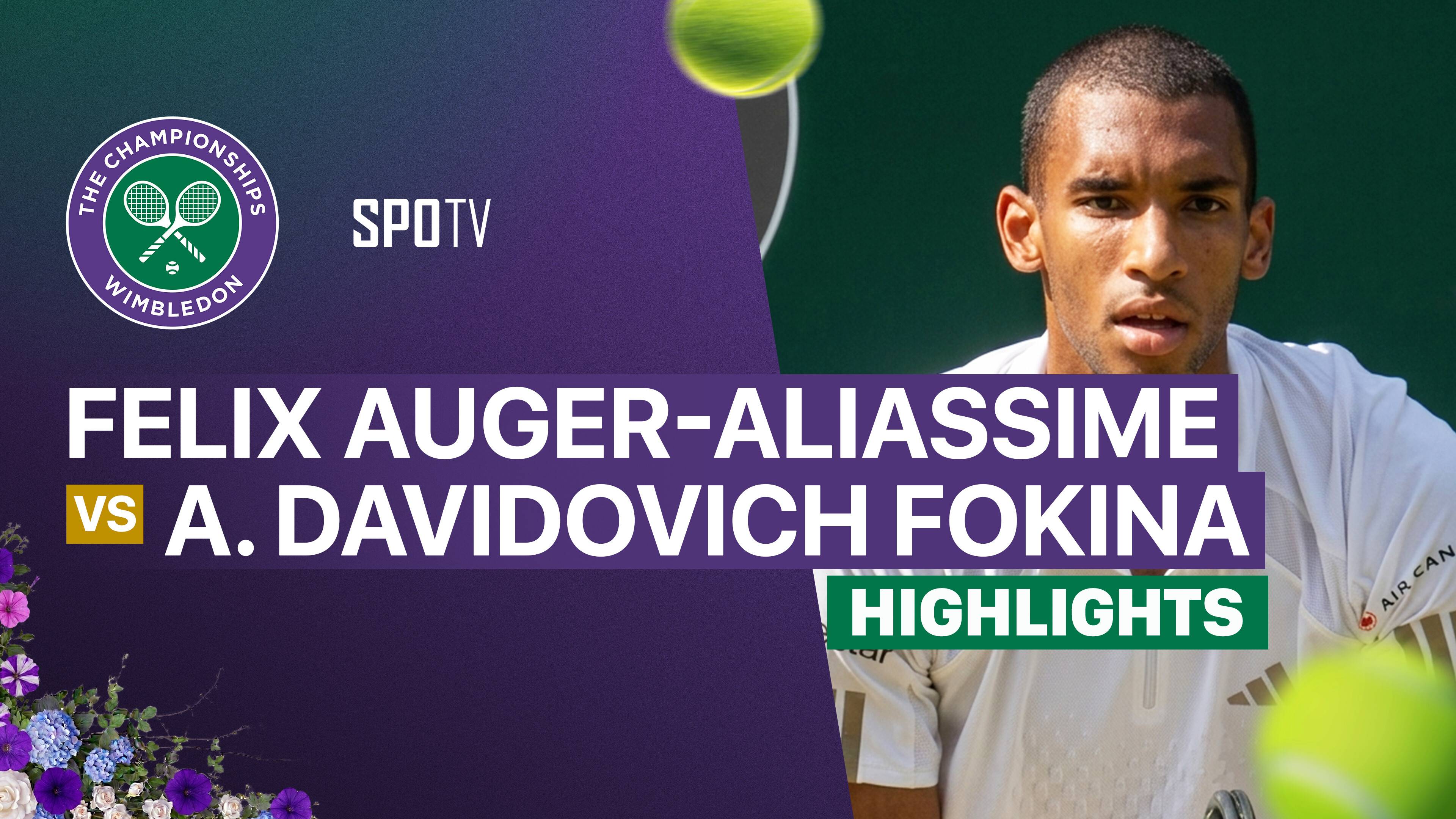 Felix Auger-Aliassime vs Alejandro Davidovich Fokina - Gentlemen's Singles Fourth Round | Wimbledon 2026