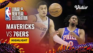 Dallas Mavericks vs Philadelphia 76ers - Highlights | NBA Regular Season 2023/24