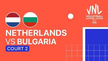 Full Match | VNL MEN'S - Netherlands  vs  Bulgaria | Volleyball Nations League 2021