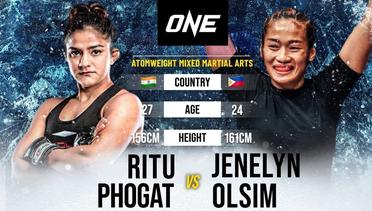 Ritu Phogat vs. Jenelyn Olsim | Full Fight Replay