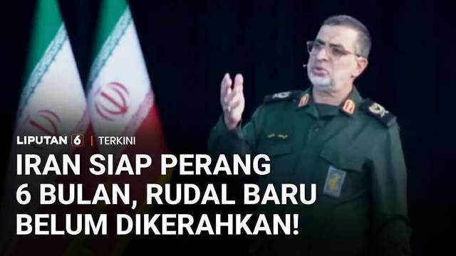 Iran Klaim Siap Perang 6 Bulan, IRGC Sebut Rudal Baru Belum Digunakan | Liputan 6