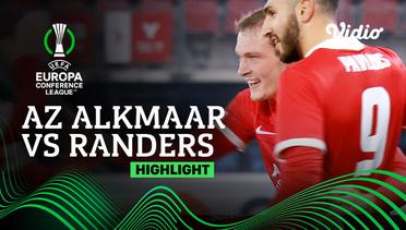 Highlight - AZ Alkmaar vs Randers | UEFA Europa Conference League 2021/2022