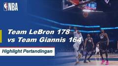 NBA I Cuplikan Pertandingan  : Team LeBron 178 vs Team Giannis 164