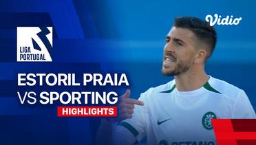 Estoril Praia vs Sporting - Highlights | Liga Portugal