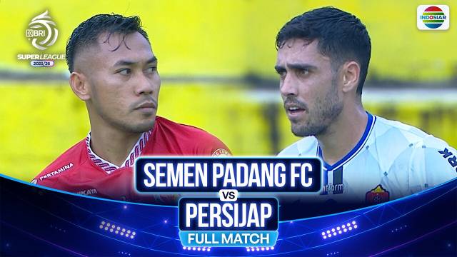 Semen Padang FC vs Persijap - Full Match | BRI Super League 2025/26