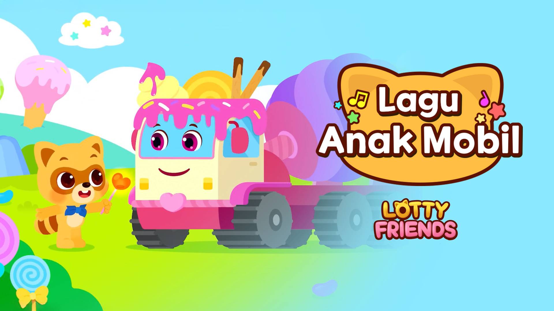 Lagu Anak Mobil LOTTY FRIENDS