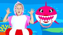 Baby Shark Dance Animal Remix Song #2 | Sing and Dance | Song for Kids | Anuta Kids Channel