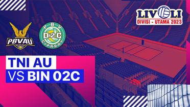 Putri: TNI - AU vs BIN 02C - Full Match | Livoli Divisi Utama 2023