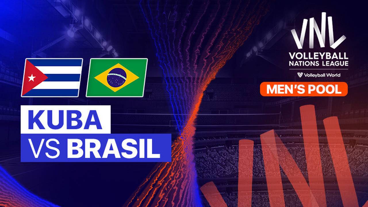 Kuba vs Brasil Full Match Men's Volleyball Nations League 2024 Vidio