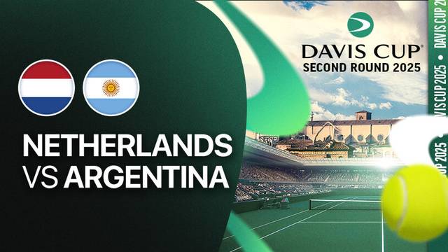 Netherlands vs Argentina - Full Match | Davis Cup 2025