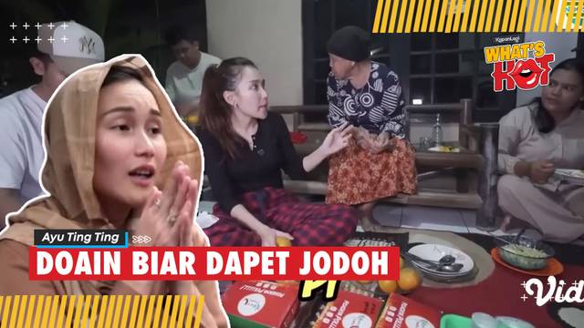 Ikut Berkeliling Sambil Bawa Bedug, Ayu Ting Ting Numpang Sahur di Rumah Orang