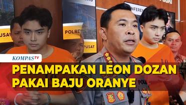 Penampakan Leon Dozan Pakai Baju Oranye Ditangkap Terkait Dugaan Penganiayaan