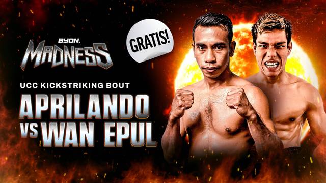 Aprilando Rumahpasal vs Wan Epul - UCC Kickstriking Bout - Full Match | BYON Madness Vol. 3 2026