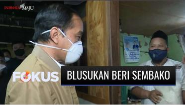 Presiden Jokowi Blusukan Beri Sembako dan Paket Obat-obatan di Sunter Agung Jakut | Fokus