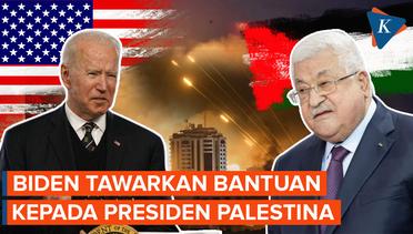 Joe Biden Telepon Presiden Palestina untuk Menawarkan Bantuan