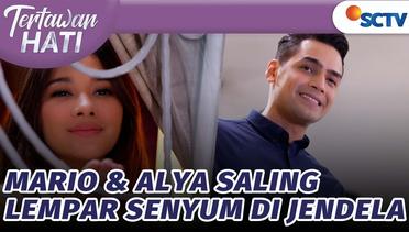 Ciee, Alya & Mario Saling Lempar Senyuman di Jendela - Tertawan Hati - Episode 111