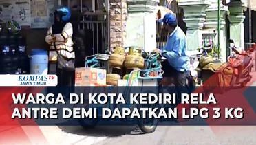 Dampak Gas LPG 3 Kg Langka di Kota Kediri, Sejumlah Penjual Makanan Memilih Menutup Dagangannya!