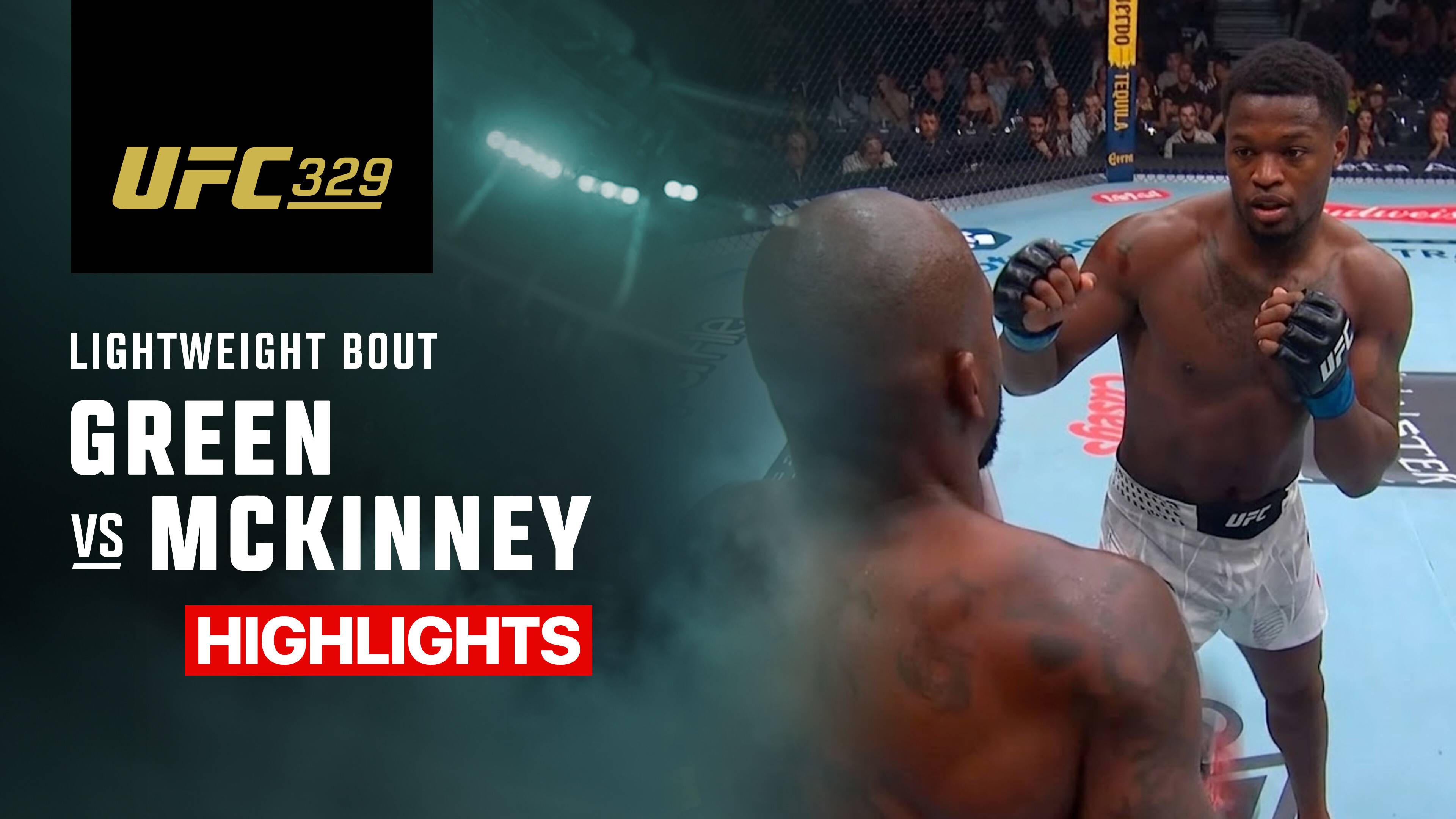 King Green vs Terrance McKinney - Lightweight | UFC 329