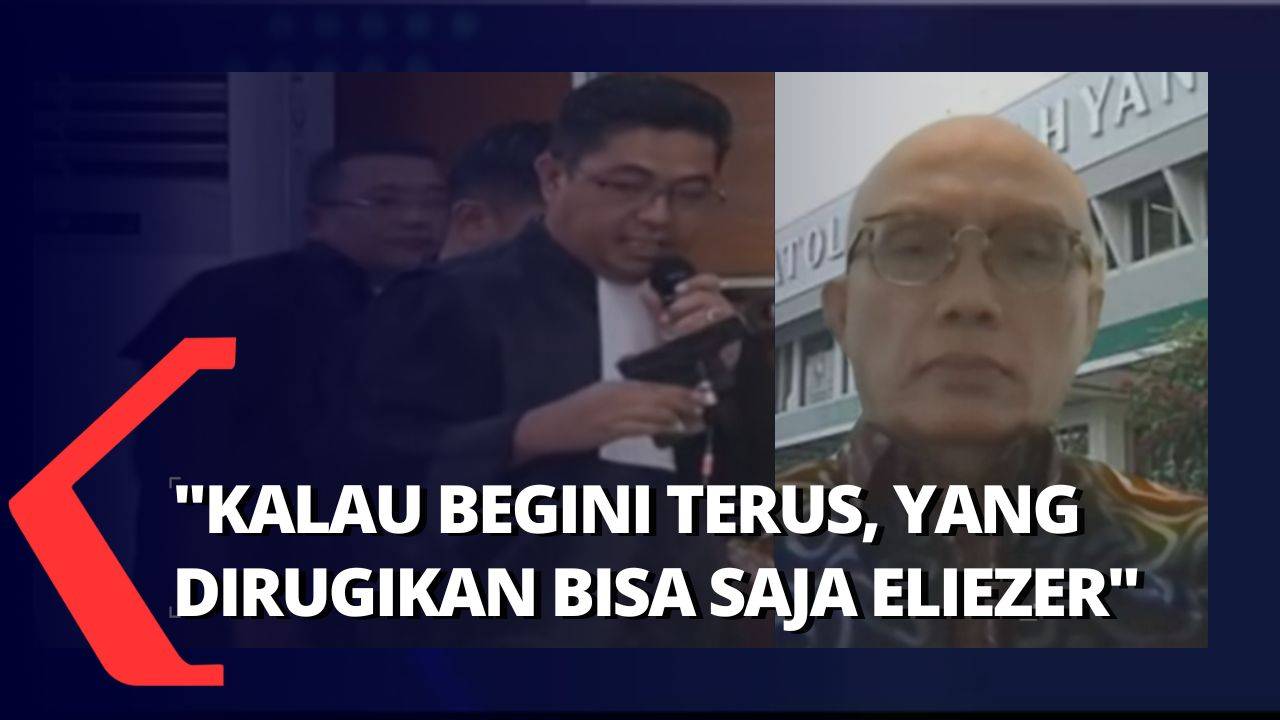 Saksi di Sidang Sambo Masih Harus Dicecar, Asep Iwan: Kalau Opini ...