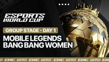 Mobile Legends: Bang Bang Women - Group Stage Day 1