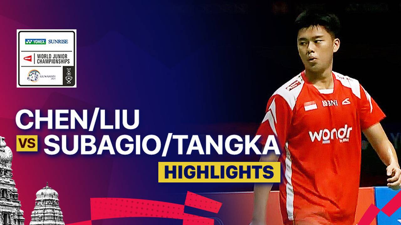 Chen Jun Ting/Liu Jun Rong (CHN) vs Alexius Ongkytama Subagio/Aquino ...