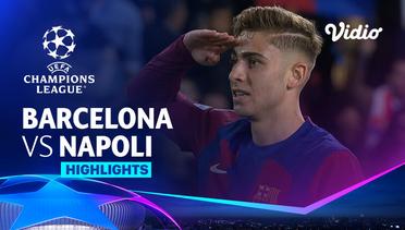 Barcelona vs Napoli - Highlights | UEFA Champions League 2023/24