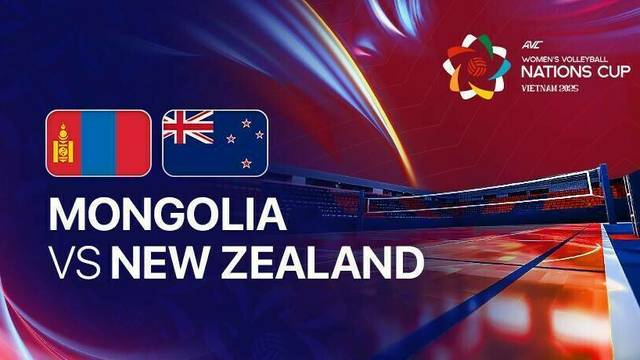 Mongolia vs New Zealand - Full Match | AVC Women's Volleyball Nation Cup 2025