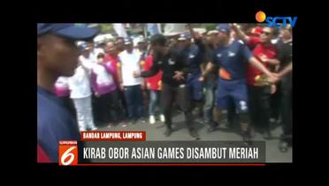 Menteri Rini Soemarno Ramaikan Torch Relay Asian Games 2018 di Lampung - Liputan6 Pagi